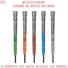 13PCs Golf Girp Golf Club Grip MCC PLUS4 Golf Grip Anti-slip 60R Natural Rubber