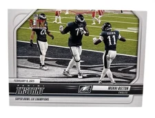 Mekhi Becton #12 Eagles 2024-25 Panini Instant Super Bowl LIX Champions