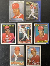 BARRY LARKIN Lot (7) - 1988-2020 - Reds/1996 UD & 2020 Topps INSERTS - Se List!