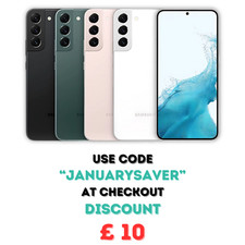 Samsung Galaxy S22 | S22+ Plus 5G 128GB - All Colours - Unlocked Smartphone - A+