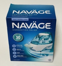 Navage Congestion Relief Saline Nasal Irrigation System Nose Cleaner - New