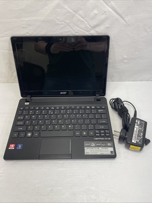 Acer Aspire One 725-0412 11.6'' AMD C-60 1.33GHz 4GB RAM 320GB Windows 10 Pro