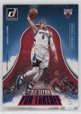 2017 Panini Donruss All Clear for Takeoff Press Proof Blue /125 Zach LaVine hg6