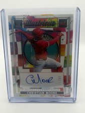 Christian Moore 18 2025 Panini Impeccable Illustrious Ink 9/35