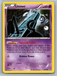 Unown 30/98 Ancient Origins
