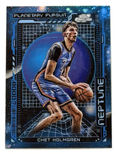 2023-24 TOPPS CHROME CHET HOLMGREN PLANETARY PURSUIT NEPTUNE CASE HIT SSP