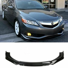 For Acura ILX 2013-2020 Glossy Black Front Bumper Lip Kit Splitter Spoiler US