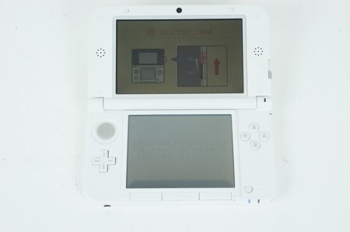 Nintendo 3DS LL Monster Hunter 4 Special pack Airou White w/ Box Good HP - Picture 4 of 8