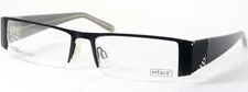 Inface Danish Design if 8237-385 Black UNIQUE RARE EYEGLASSES FRAME 54-16-137mm