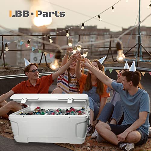Coolers Drain Plug Replacement Parts Kit, for Igloo Ice Chest Cooler Triple-S...