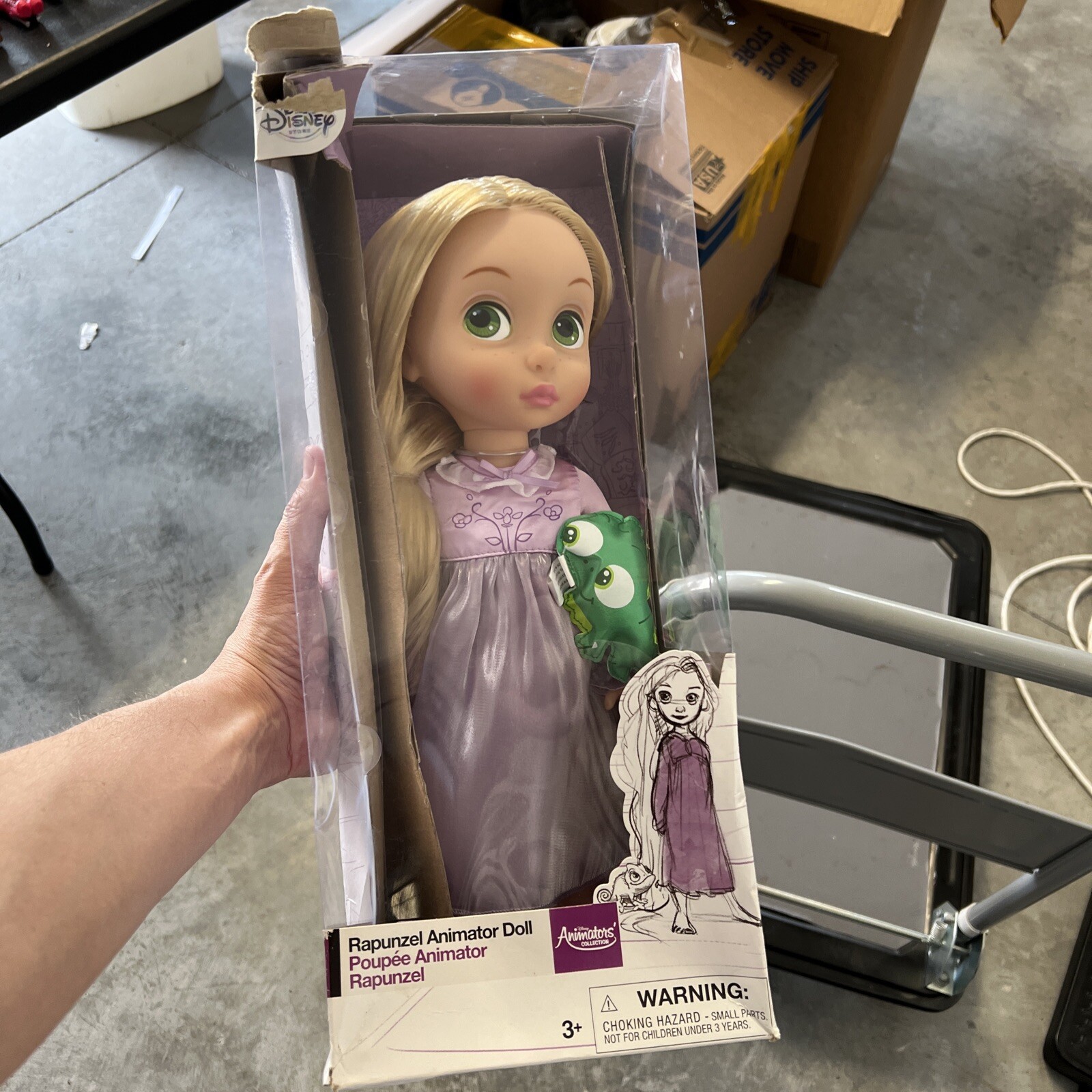 Toddler Doll Princess Rapunzel New 