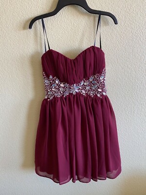 Burgundy dress size 5/6 | eBay Burgundy dress size 5/6 | eBay
