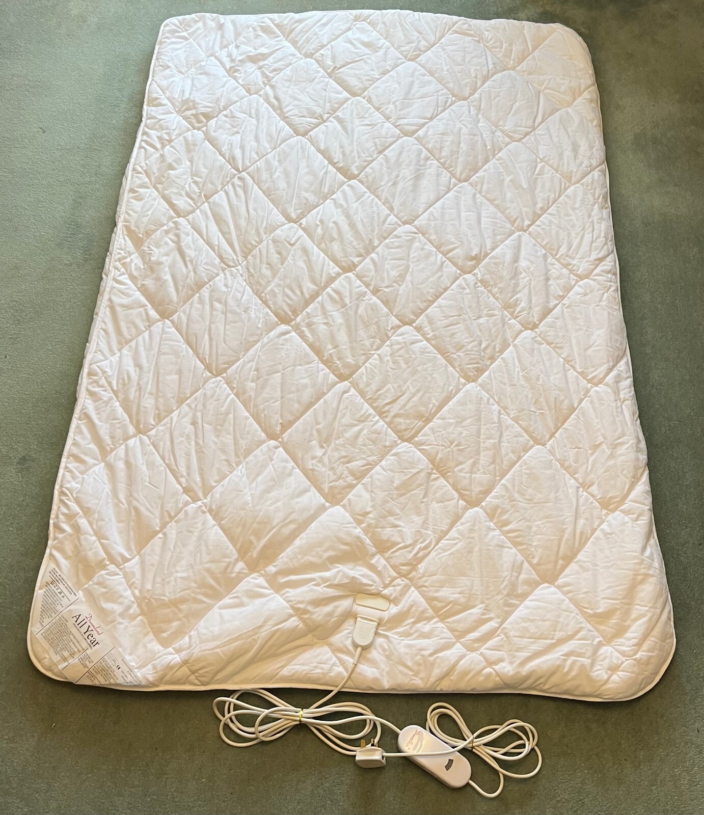 Dreamland electric duvet (9 settings), Single (200 / 135cm), 10.5 TOG