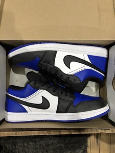 aj1 low blue toe