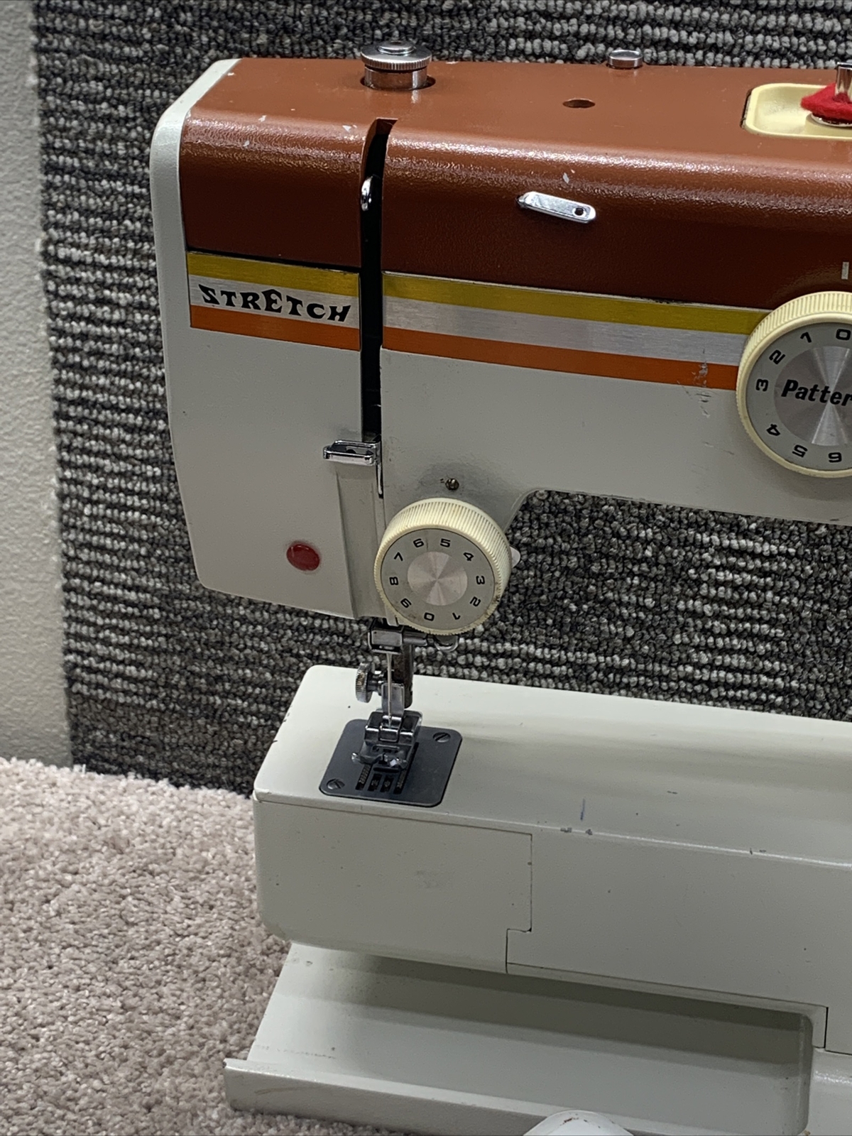 Vintage NecchiAlco Sewing Machine With Peddle 118 eBay