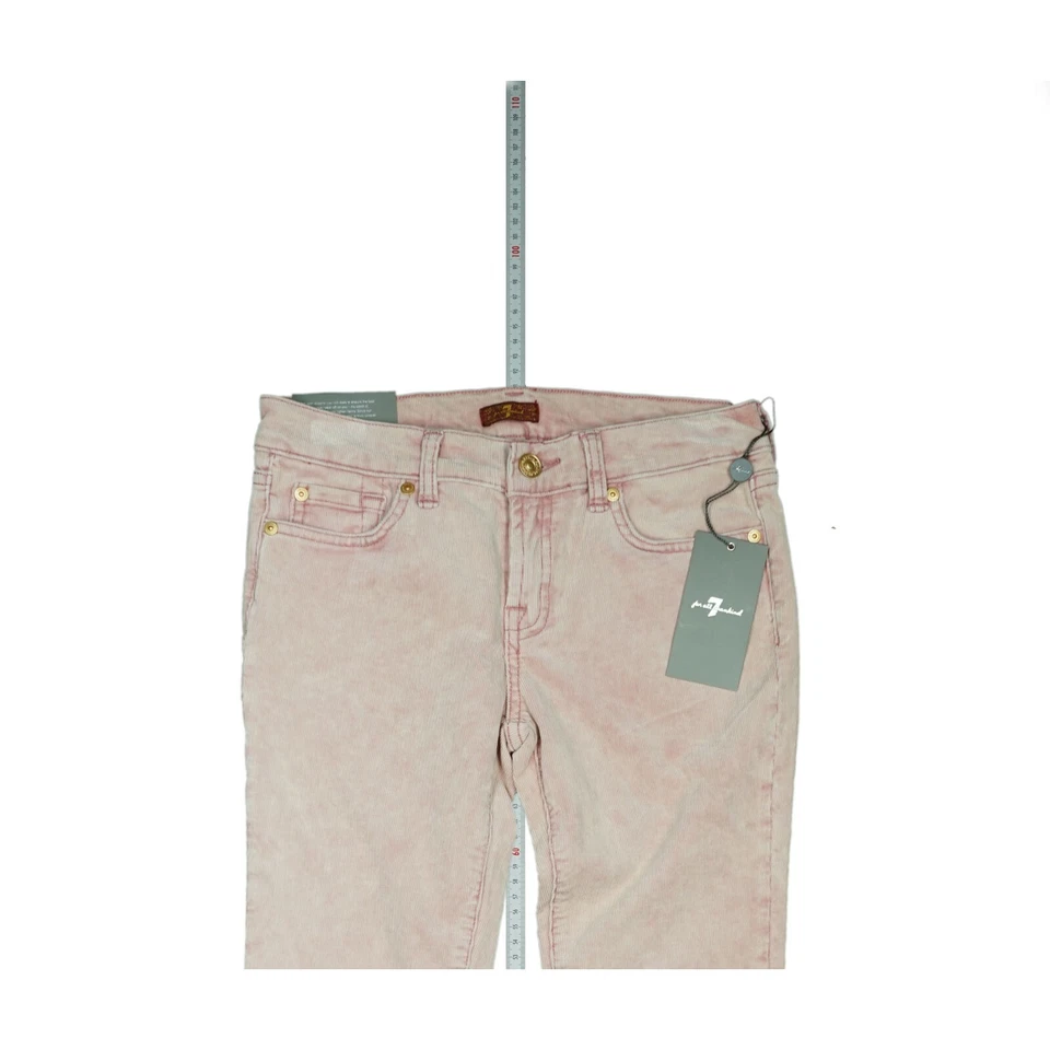 7 for all mankind Kinder Mädchen Girl Cord Jeans Hose skinny Gr.12 used Rosa NEU - Bild 2 von 4