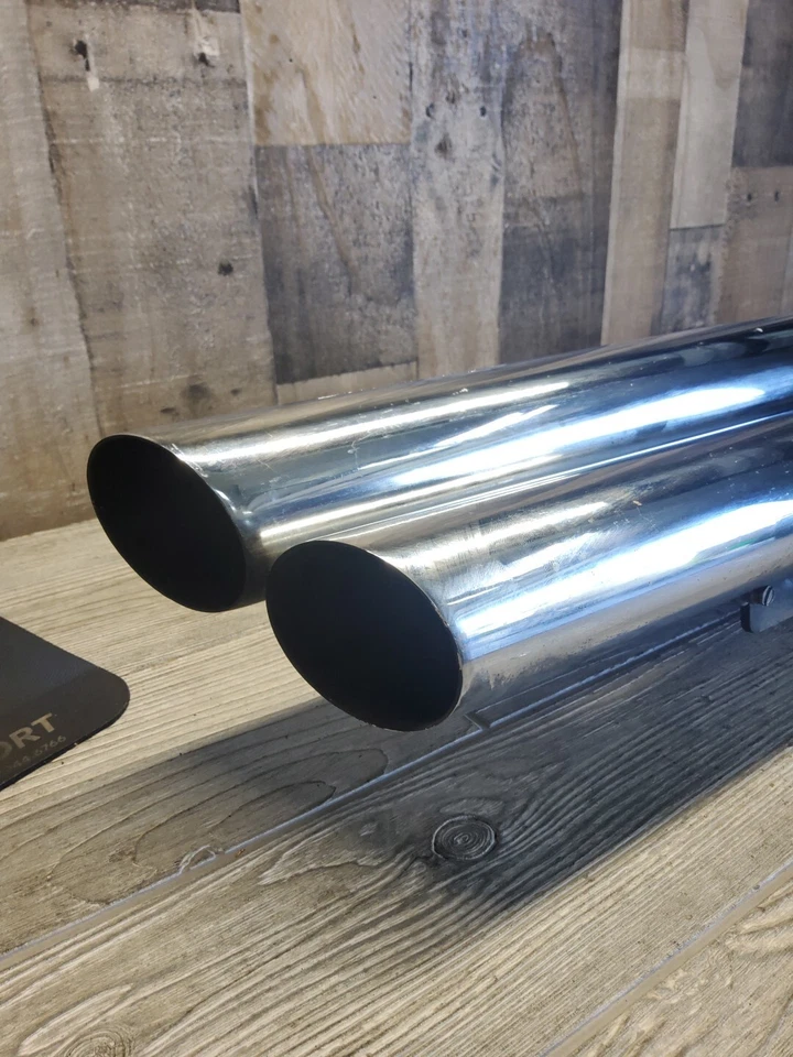 Harley Davidson Dyna Screamin Eagle Exhaust Headers Mufflers Silencers Foto 2 de 4