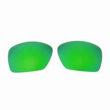 Walleva Emerald Polarized Replacement Lenses For Oakley Plaintiff Squared
