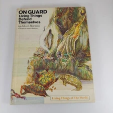 On Guard Living Things Defend Themselves John Bowman 1969 1st Ed Illu HC Ex-Lib 