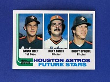 1982 Topps ~ Danny Heep | Billy Smith | Bobby Sprowl ~ Rookie ~ 441 ~ Astros