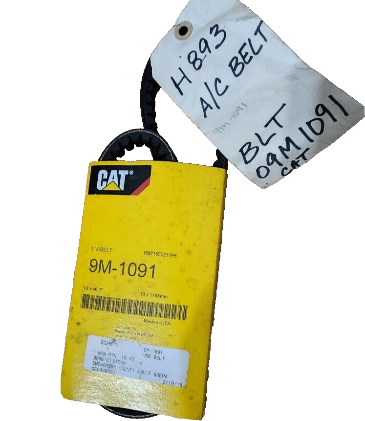 NOS OEM CAT 9m-1091 Fan Belt for sale online | eBay 