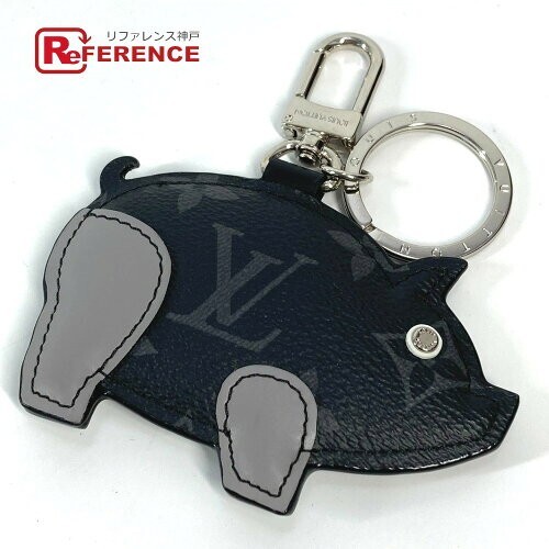Louis Vuitton Keychain Portocle Animal Pig MP1994 Monogram