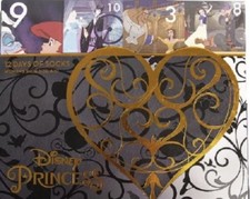 Disney Princess Women's 12 Days of Socks Advent Calendar Women  s 4-10