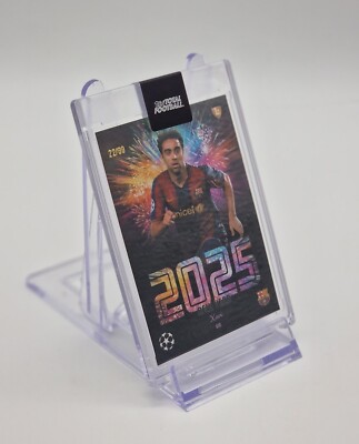 Topps Total Football - Xavi - 2025 New Year - 22/99 - FC Barcelona