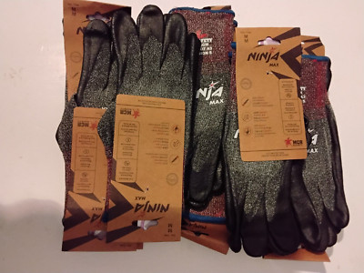 MCR NANJA CUT RESISTANT GLOVES MEDIUM N9676GM 10 PAIR