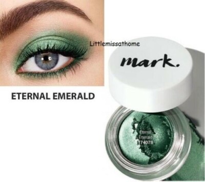 Avon Mark 18 HOUR EYESHADOW INK EXTERNAL EMERALD