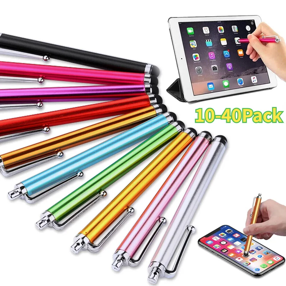 10-40Pcs Stylus Pens For Touch Screen iPad iPhone Samsung Phone Tablet Universal - Image 4 of 4
