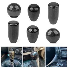 Jdm Universal Black Carbon Fiber Automatic Car Gear Shift Knob Lever 5 6 Speed Jdm Universal Black Carbon Fiber Automatic Car Gear Shift Knob Lever 5 6 Speed