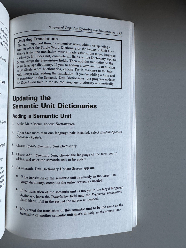 GLOBALINK POWER TRANSLATORSPANISH TO/FROM ENGLISH USER'S 1993