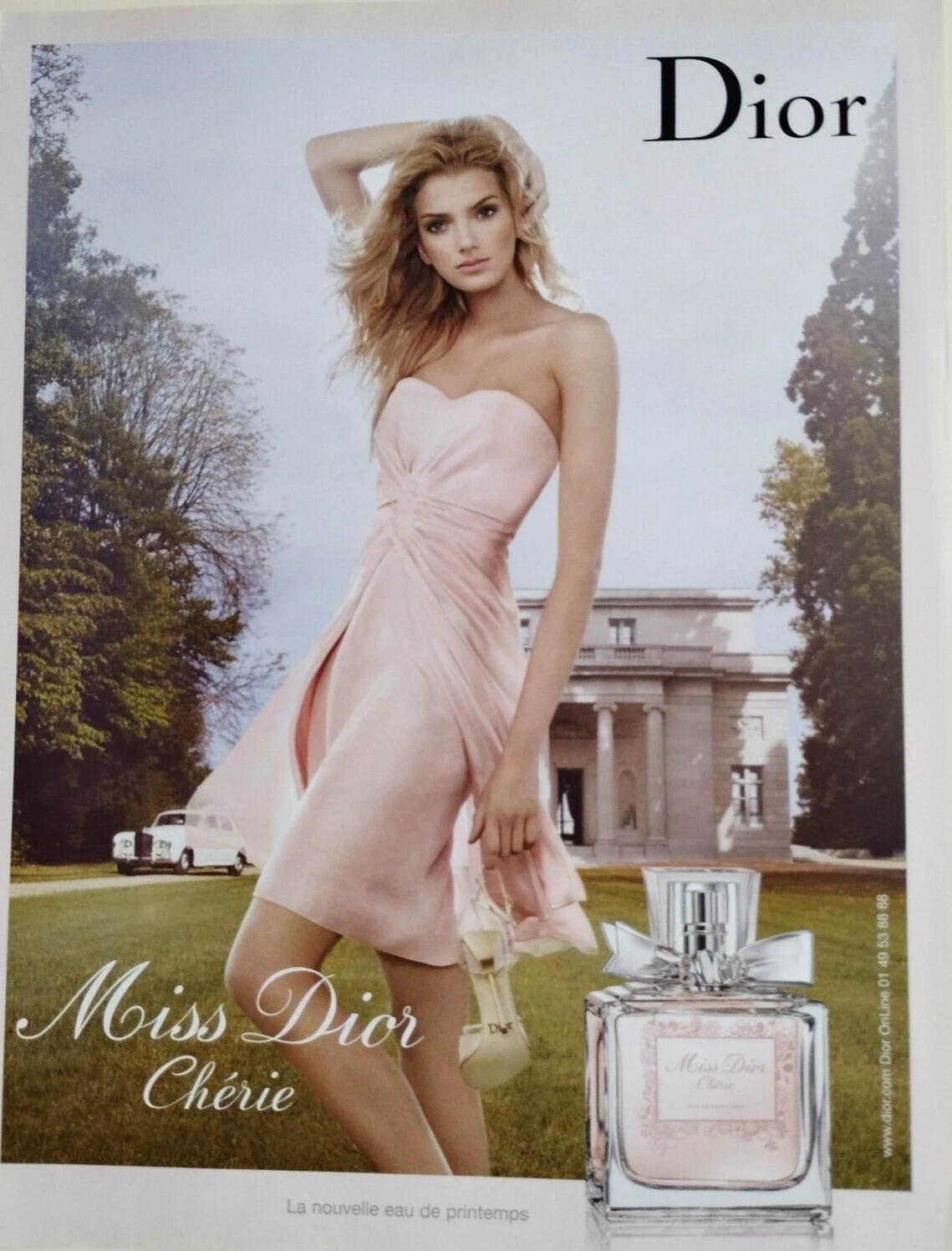 Publicité ancienne imprimée MISS DIOR !! 