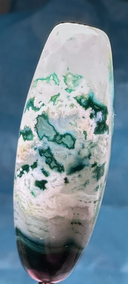 Cuentas de ágata verde tibetana Chung Dzi increíble profundidad y color 🔥 Foto 4 de 4