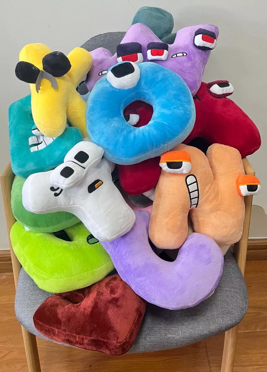 Alphabet Lore But Are Plush Toy Stuffed Animal Plushie Doll Toys