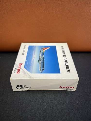 Herpa Wings Southwest Airlines Boeing 737 300 aereo pressofuso 500555 - Foto 14 di 17
