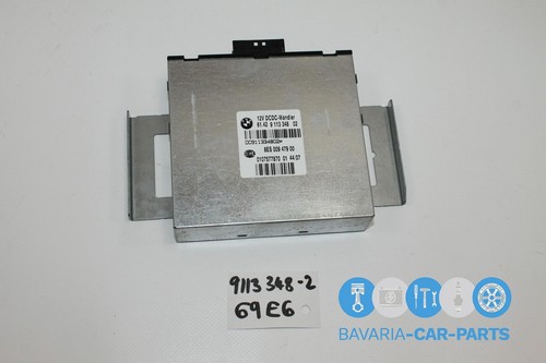 Original BMW  E81 E82 E87 E88  DC/DC Wandler Steuergerät 9113348 2