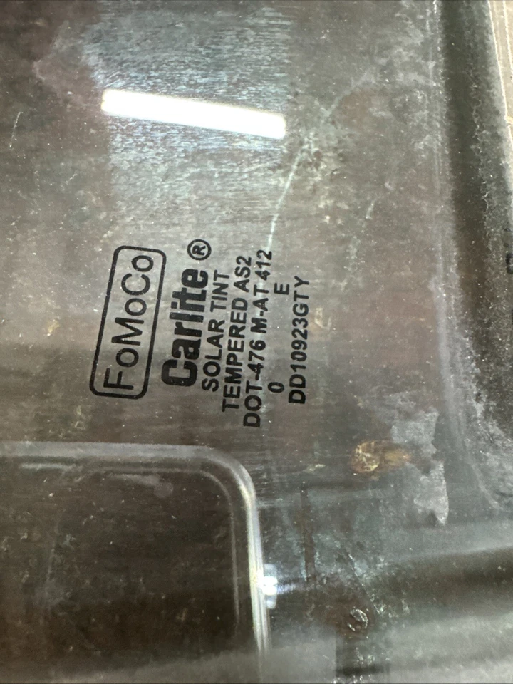 Vidrio de ventana de puerta trasera de pasajero para Mercury Milan/Ford Fusion/Lincoln MKZ Foto 2 de 4