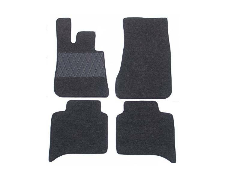 Tapis de sol BMW E21 antidérapants en moquette renforcée