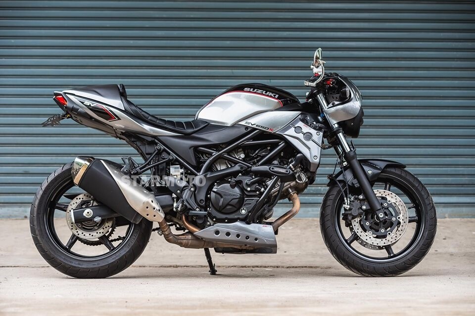 CRASH BAR FIT FOR SUZUKI SV650X SV650A SV650 SLIDER PROTECT ENGINE