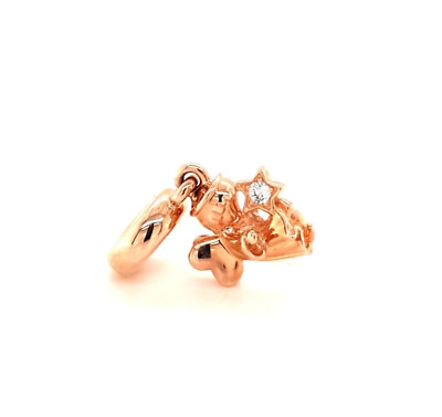 Original Pandora Charm 14K Rosévergoldet Geflügelter Engel 789650C01