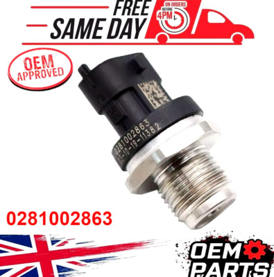FUEL RAIL PRESSURE SENSOR for HYUNDAI ACCENT SANTA FE TUCSON 1.7 2.0 2.2 CRDi