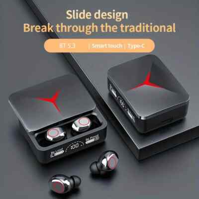 M90 Pro TWS Earphones HD Voice Noise Cancelling Earbuds V. 5.3 (H1)