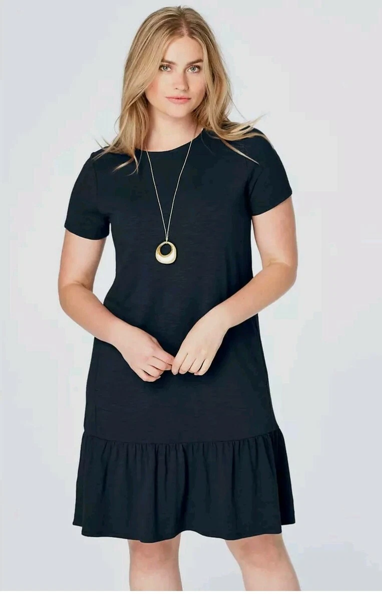 Knit dresses top with pockets