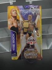 WWE The Rock Basic Series Kmart Fan Central Exclusive Mattel 2013 Dwayne Johnson