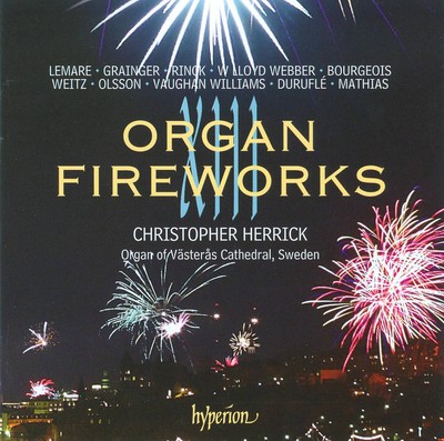 ORGAN FIREWORKS, VOL. 13 NEW CD