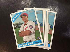 2015 Heritage High Number #682 Wilmer Difo 8 count all RC lot Nationals