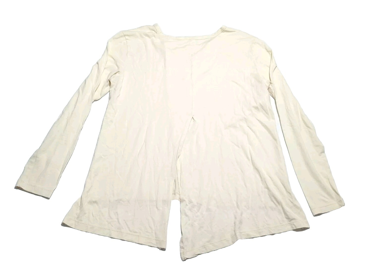 Peruvian Connection Split Back Long Sleeve Pima C… - image 2