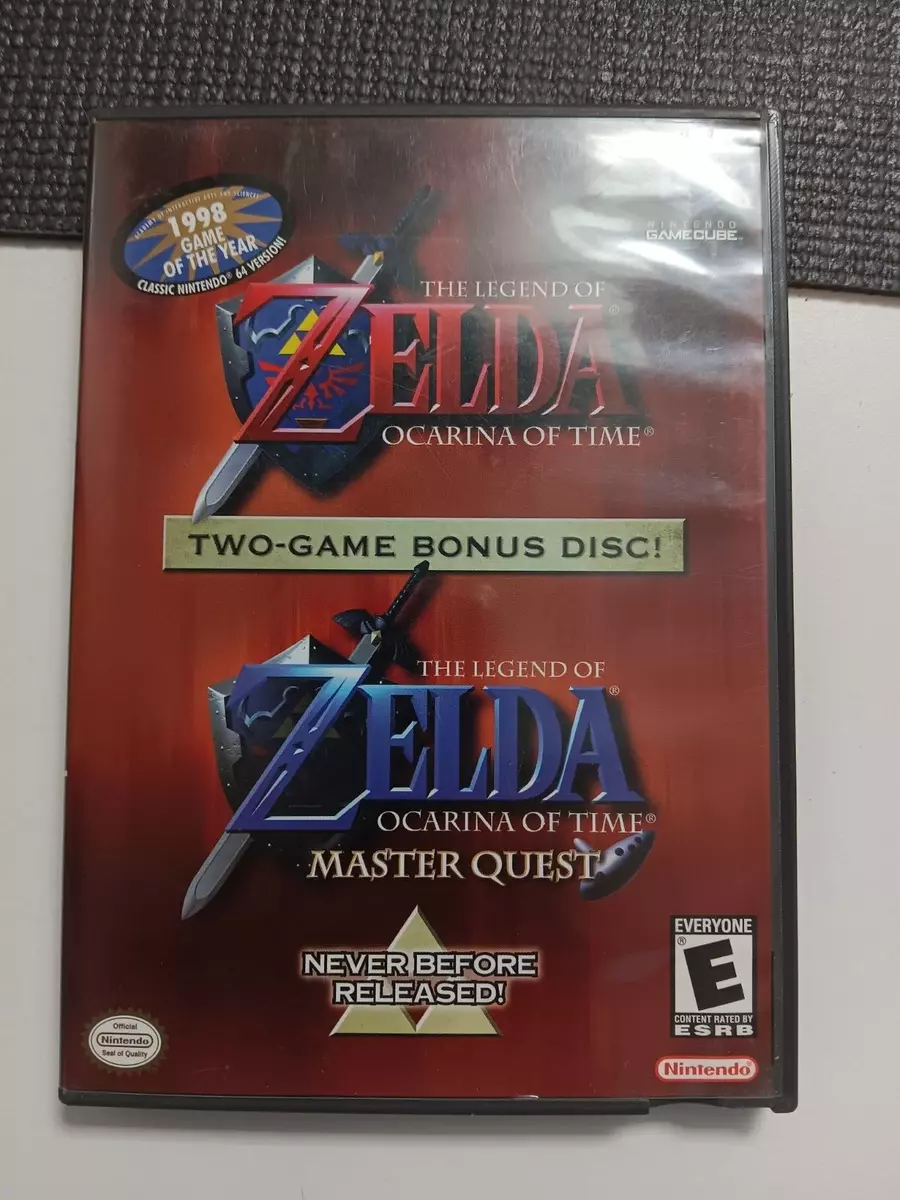 The Legend of Zelda Ocarina of Time: Master Quest GameCube CIB